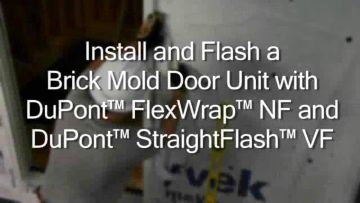 Install Straightflash Vf Dupont Tyvek Dupont Canada English
