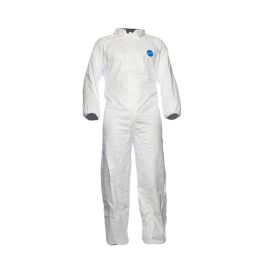 Chemical Protective Clothing with Hood DuPont Tyvek 500 Xpert Robust yet Lightweight White Type 5-B and 6-B Category III Size XXL